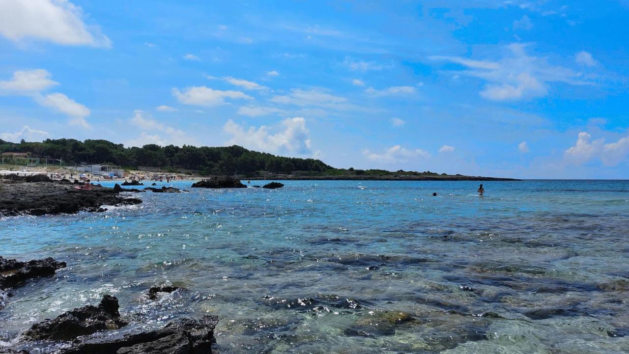 Jonia Appartamento Vacanze Vicino Al Mare Con Giardino Pulsano Eksteriør bilde